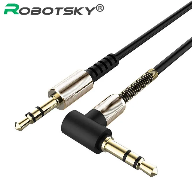 

3.5mm Jack AUX Audio Cable 3.5MM Male to Male Cable For Phone Car Speaker MP4 Headphone 1M Jack to Jack 3.5 Spring Cables