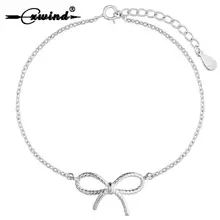 Cxwind модный регулируемый галстук-бабочка браслет простая цепочка бант браслеты с узлами и браслеты для женщин Девушка наручные ювелирные изделия pulseras