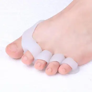 1Pair Toe Separator Hallux Valgus Toes Overlapping Orthopedic Pedicure Care Protector Adjuster Corrector Toe Separator Tools 1Pair Toe Separator Hallux Valgus Toes Overlapping Orthopedic Pedicure Care Protector Adjuster Corrector Toe Separator Tools