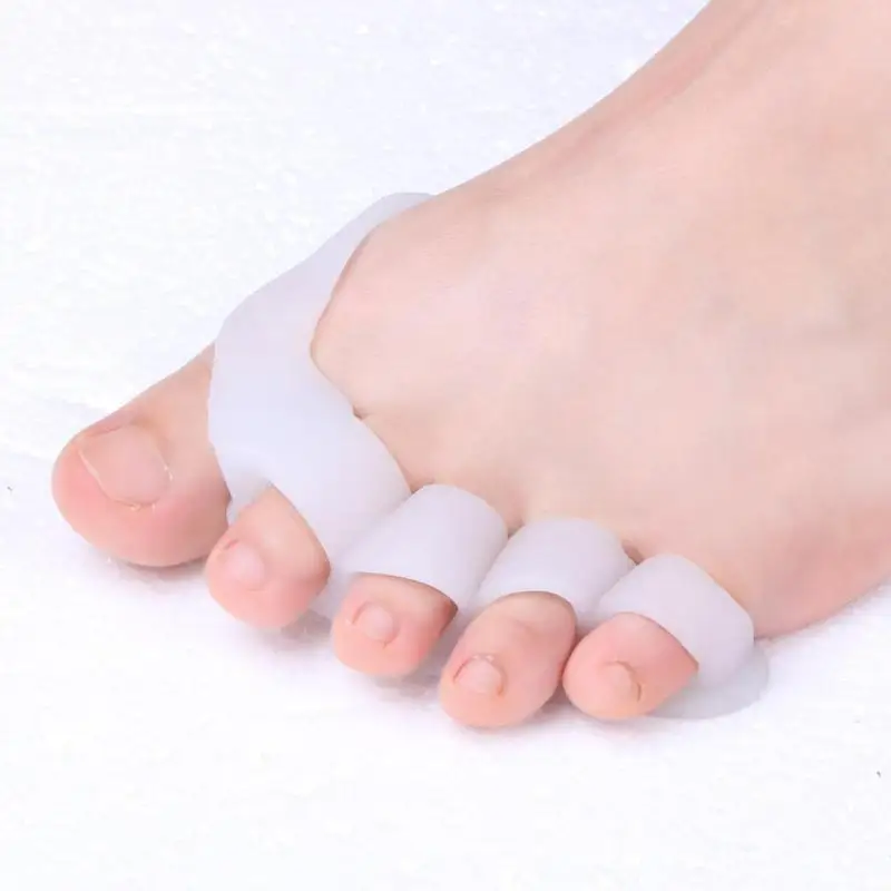 

1Pair Toe Separator Hallux Valgus Toes Overlapping Orthopedic Pedicure Care Protector Adjuster Corrector Toe Separator Tools