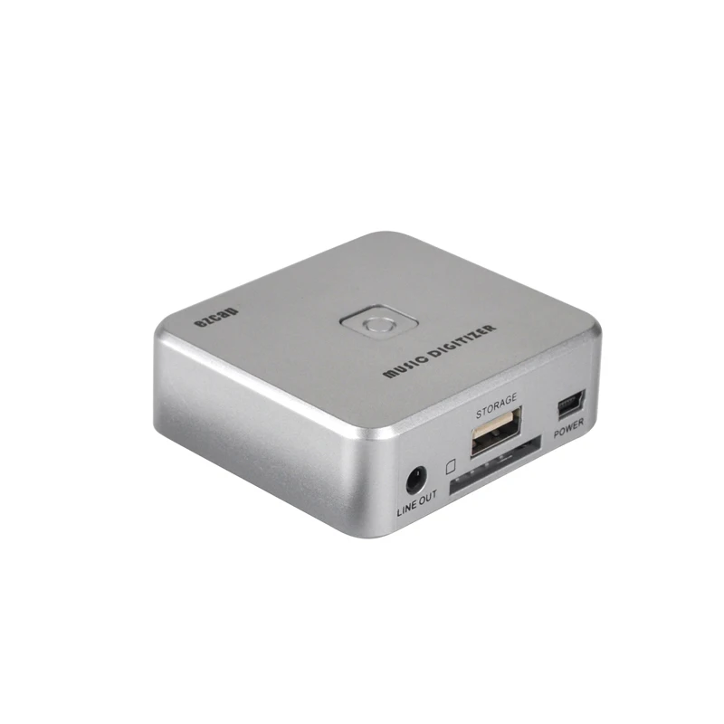 EZCAP 3 5 мм RCA дигитайзер аудио Захват рекордер коробка преобразователь сохранение