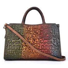 Женская сумка-мессенджер на плечо, сумки через плечо, Ретро стиль, настоящая воловья кожа, сумка-тоут, вместительная сумка, высокое качество, натуральная кожа, Сумка с верхней ручкой