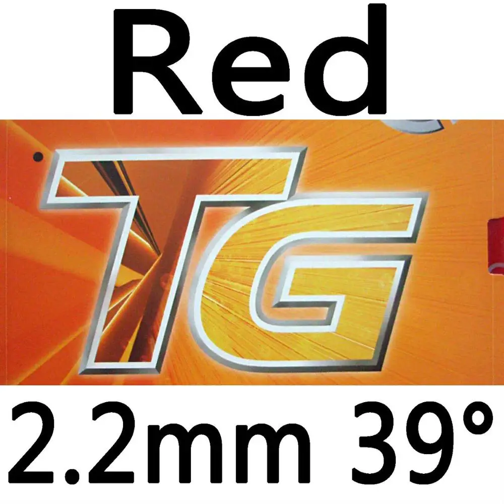 DHS NEO Skyline TG2 NEO TG 2 NEO TG-2 Pips-в настольный теннис пинг понг Резина с губкой - Цвет: red 2.2mm H39