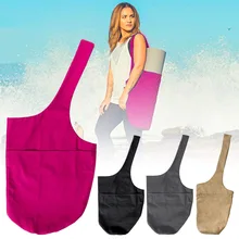 Горячая коврик для занятий йогой сумка для переноски с большой молнией многофункциональные карманы для хранения MSD-ING