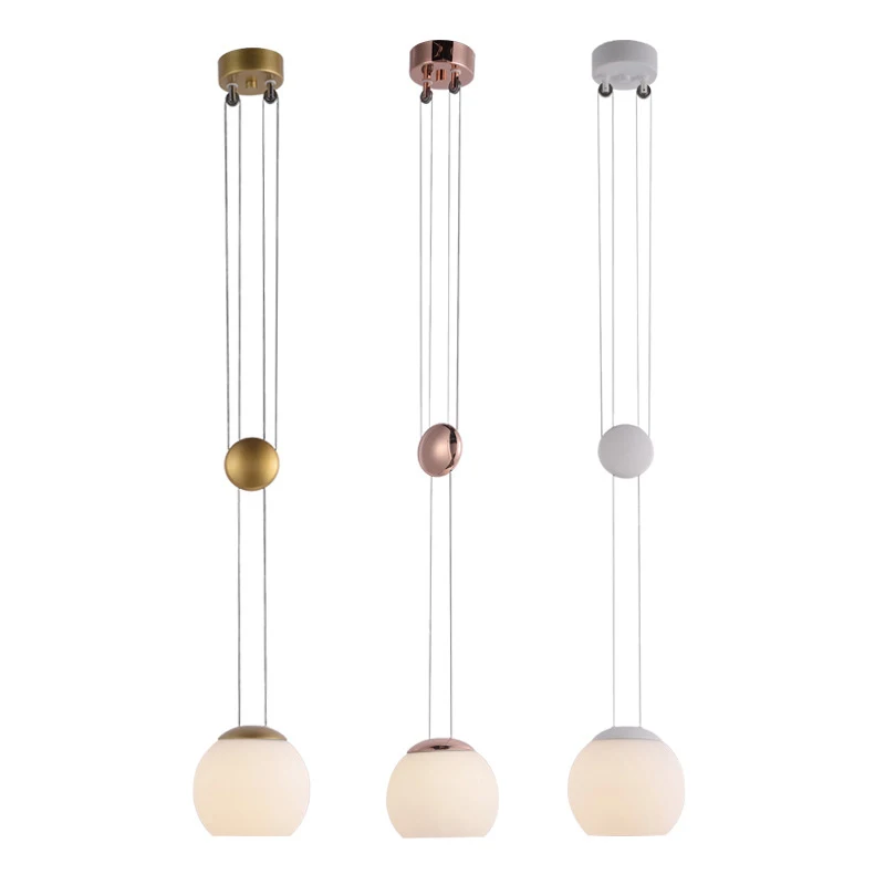  Nordic led pendant light Lamp Avize colorful Hanglamp Restaurant Kitchen Light Suspension Luminaire - 33009051949