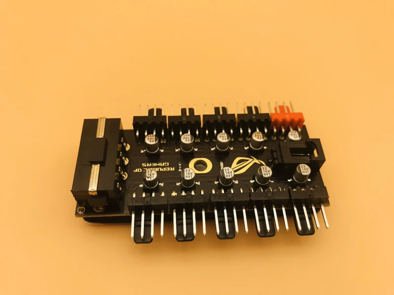 Newest PC 1 to 10 4Pin Molex Cooler Cooling Splitter Fan Hub Cable PWM 12V Led Power Supply Adapter For BTC Bitcoin Miner Mining