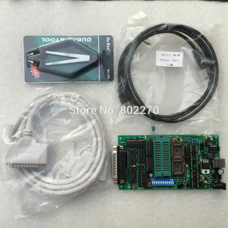 EPROM BOIS PIC univeral Willem программист PCB5.0B USB powered lite pack