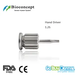 Osstem TSIII и Hiossen ETIII Совместимость Bioconcept BV стоматологический инструмент рука водителя D1.2mm, короткие (353010)