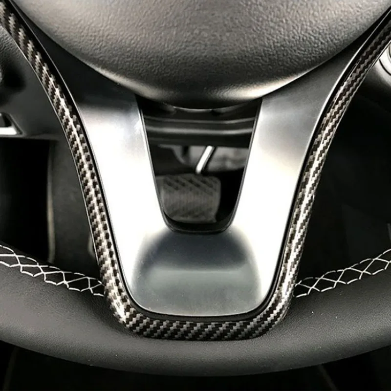 Car Steering Wheel Frame Trim Cover For Mercedes Benz A B C E Cla Cls Gla Glk Class W176 W246 W204 W207