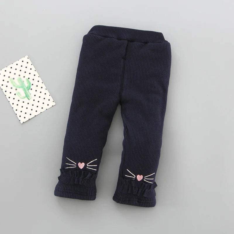 Baby girls warm pants baby 캐주얼 겨울 pants 유아 두껍게 하시 더군요 warm leggings 바지 대 한 girl 신생아 pants바지