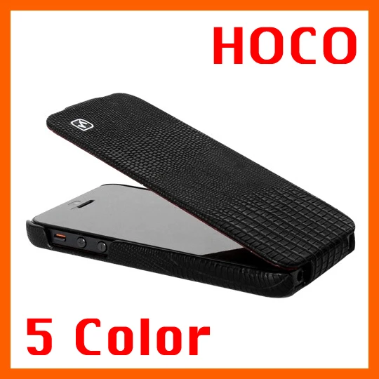 imágenes para 5 colores para el iphone 5 5s se original hoco marca lagarto de Lujo Del Tirón del teléfono cubierta de piel Real de Cuero Genuino natural case imágenes para 5 colores para el iphone 5 5s se original hoco marca lagarto de Lujo Del Tirón del teléfono cubierta de piel Real de Cuero Genuino natural case