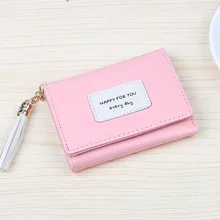 New Fashion Tassels Women Wallets cute Purse short Hasp Women's Wallet Ladies coin Purse Card holder PU leather Multi-function w New Fashion Tassels Women Wallets cute Purse short Hasp Women's Wallet Ladies coin Purse Card holder PU leather Multi-function w