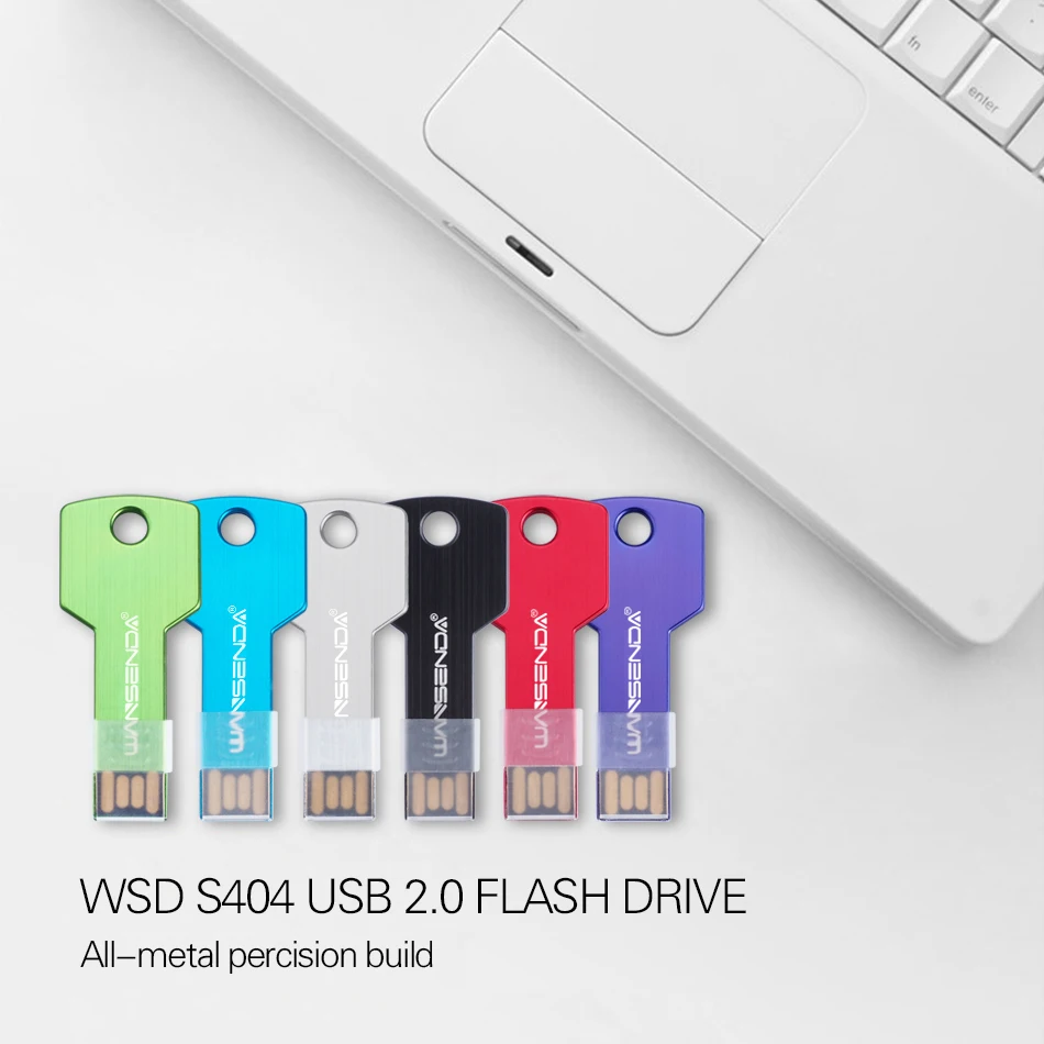 WANSENDA ключ usb флеш-накопитель водонепроницаемый флеш-накопитель 4 ГБ 8 ГБ 16 ГБ флешки 32 Гб 64 Гб Usb флешка 2,0 карта памяти флеш-накопитель