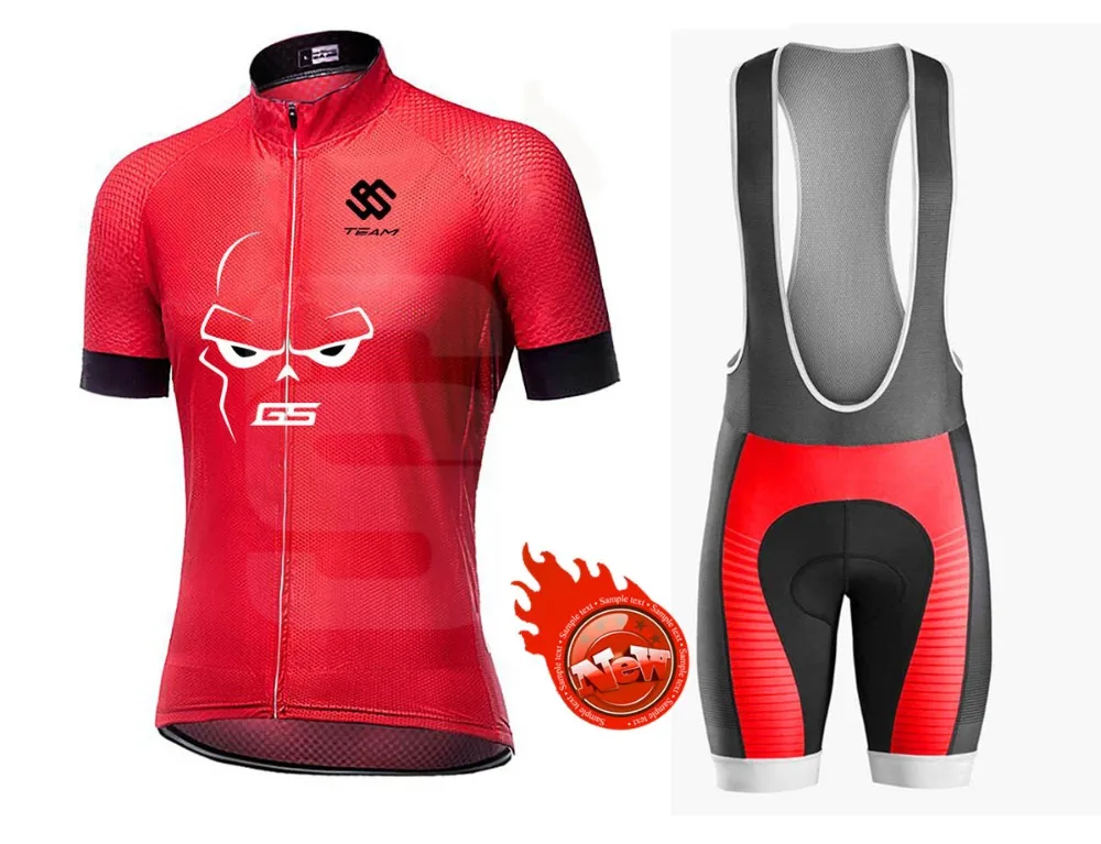 

2019 New Arrived Scotte GS Corps Summer Short Sleeve Cycling Jersey Sets MTB Quick Dry Breathable Bicycle Clothes Sportswear