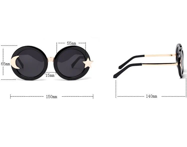 Gafas роскошные круглые солнцезащитные очки Для женщин Брендовая Дизайнерская обувь зеркало солнцезащитные очки стимпанк очки классные