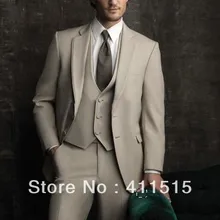 Индивидуальный дизайн с двумя пуговицами костюм жениха Одежда смокинги друзей жениха Мужские свадебные платья Одежда для выпускного вечера/Мужские костюмы