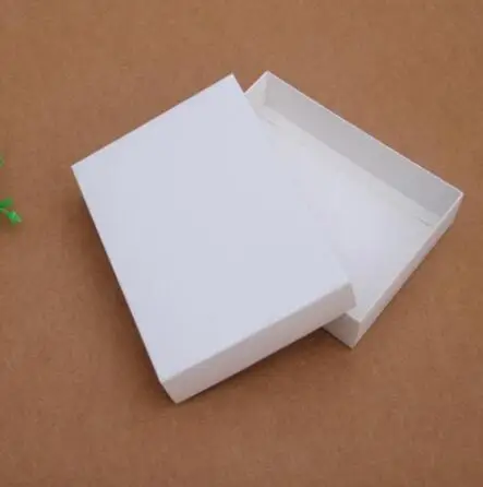 10 шт./партия, Высококачественная пустая подарочная упаковочная коробка, черная коробка для хранения одежды, размер картонная подарочная коробка, серебряные индивидуальные коробки