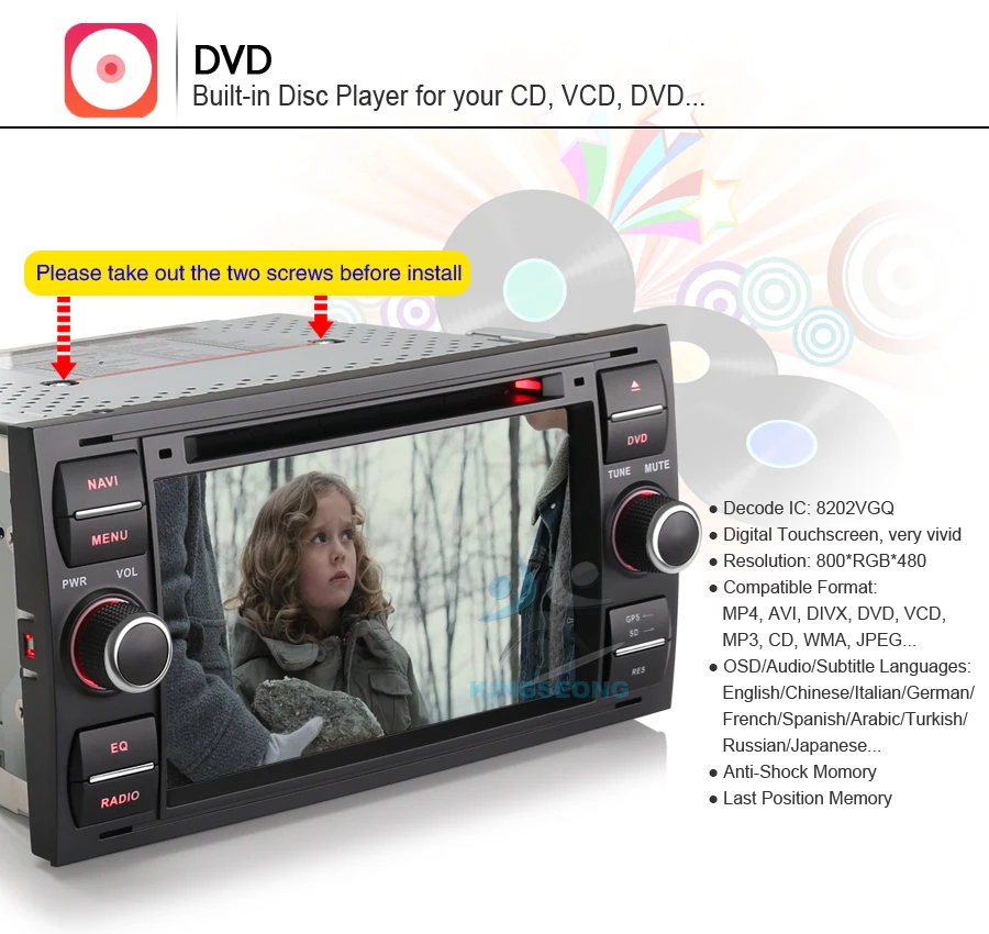 Perfect Android 8.0 DAB+Autoradio Car Multimedia Player GPS CD OBD Radio DTV-IN WiFi Sat Navi for Ford Focus Mondeo Fusion C-Max S-Max 18