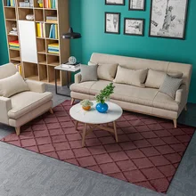 Роскошные Hand-Made ковер Nordic современный простой для Спальня ковры Гостиная для чайного столика, дивана коврик шерстяные коврики