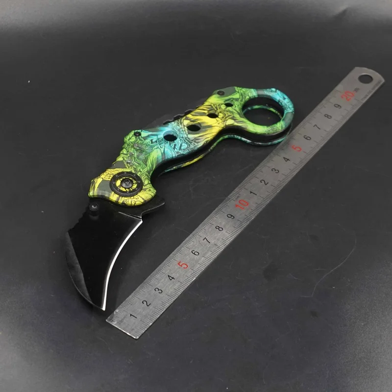 Складной нож karambit тактический CS go открытый кемпинг карманный нож для охоты выживания тактические ножи коготь утилита EDC мульти инструменты