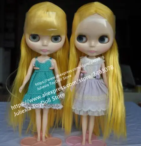 Кукла Обнаженная Blyth желтые длинные волосы GC34 | Игрушки и хобби