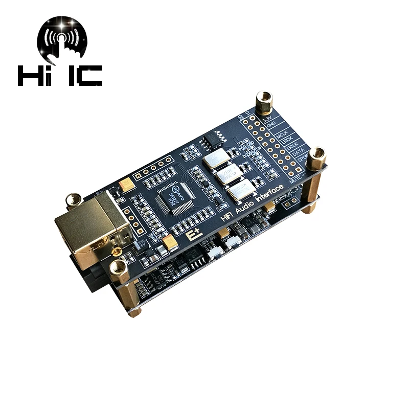 HIFI аудио декодер SA9227 + ES9038Q2M USB DAC ES9038 асинхронный модуль OPA1612 AD8397/Double NE5532 DSD128 32