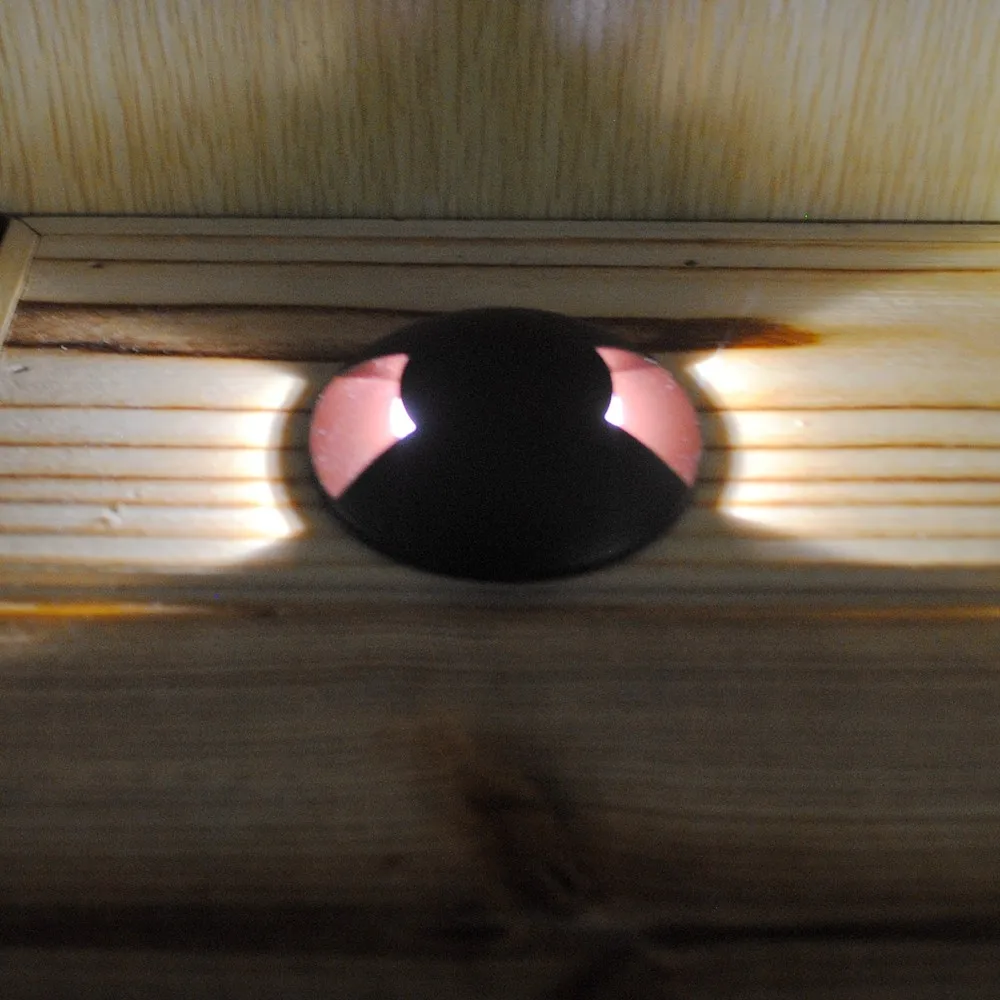 Ângulo de Iluminação de Alumínio Luzes do Jardim ao ar Grupo de 6 Forma Levou Lâmpada Subterrânea Led Escadas Livre Branco - Marrom Preta Cover Ip67 2 12 High Quality led underground lamp