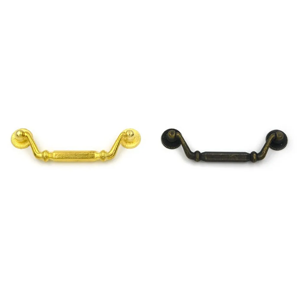 

2pcs 115mm Mix 2 Colors Handles Pulls Bar Cabinet Cupboard Kitchen Wardrobe Knobs Vintage