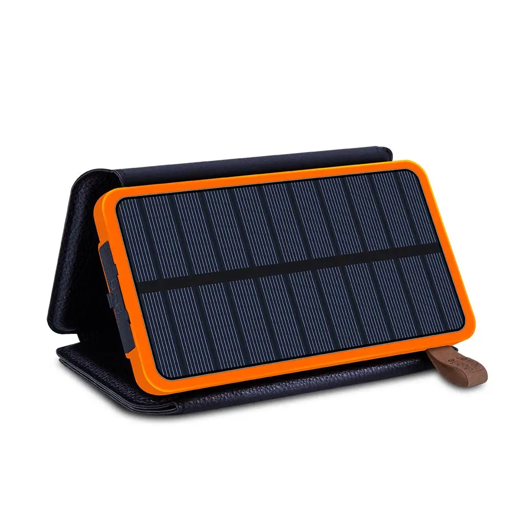Tollcuudda Portable Phone Power Bank Solar Charger Panel 10000mAh External Battery For Iphone Xiaomi Huawei Universal Powerbank