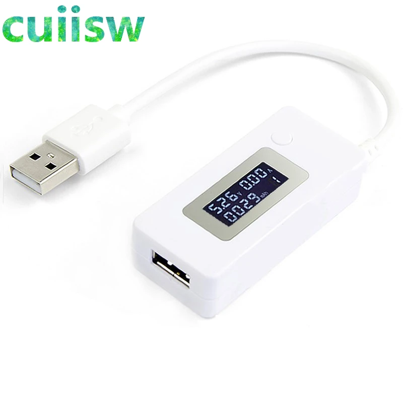 Тестер емкости аккумулятора Micro USB с ЖК дисплеем измеритель напряжения и тока