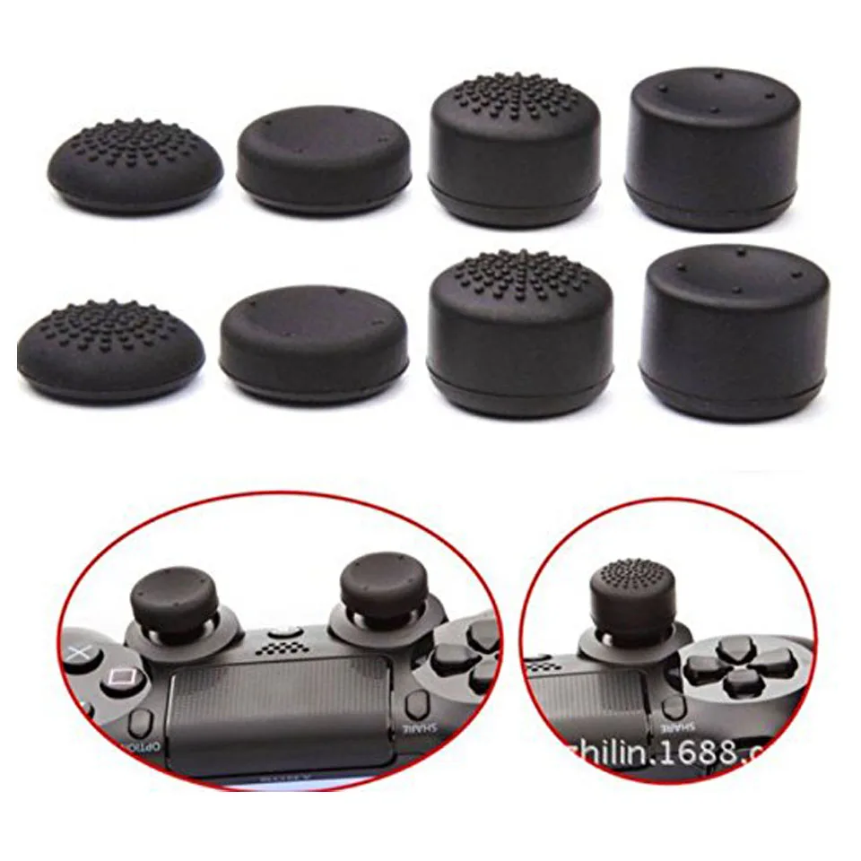 

Silicone Controller Analog Grips Thumbstick Cover For PS3/PS4 Thumb Grip For Sony Playstation 4 PS4 Pro Slim Replacement Parts