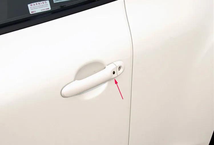 Для Nissan Juke 2010- ABS хромированные дверные ручки крышки дверные ручки ремни автомобильные аксессуары 4 шт