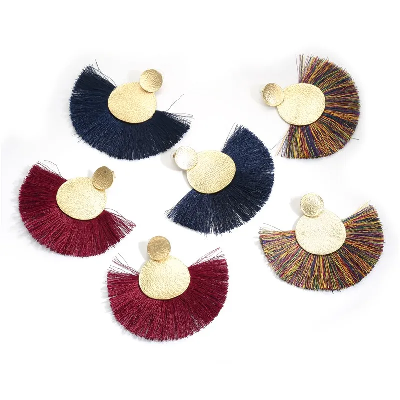 CWEEL-2018-Earrings-Red-Long-Tassel-Earrings-Vintage-Ethnic-Fringed-Earring-For-Women-Fashion-Za-Hanging