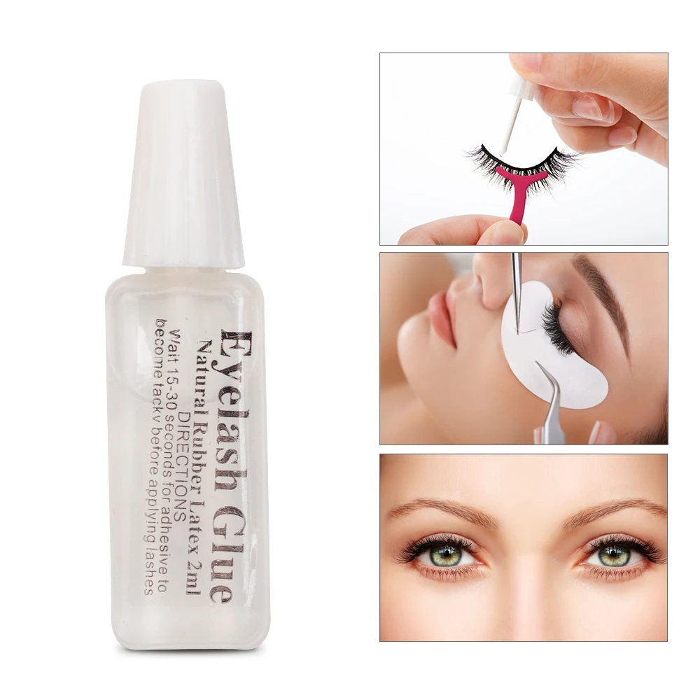 

1PC Professional Eyelash Glue False Eyelash Extension 2ml Quick Dry Long-lasting Transparent Eye Lashes Glue Beauty Makeup Tools