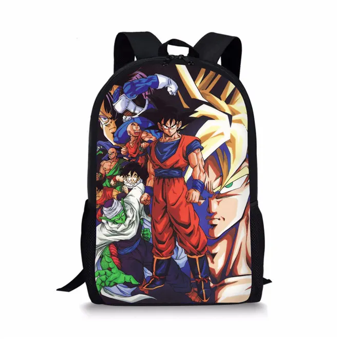 Thikin/комплект из 3 предметов; школьные сумки с драконом и шариком; школьные рюкзаки Goku Vegeta; рюкзак для мальчиков; Детские сумки с героями мультфильмов; Детские рюкзаки - Цвет: H2377C
