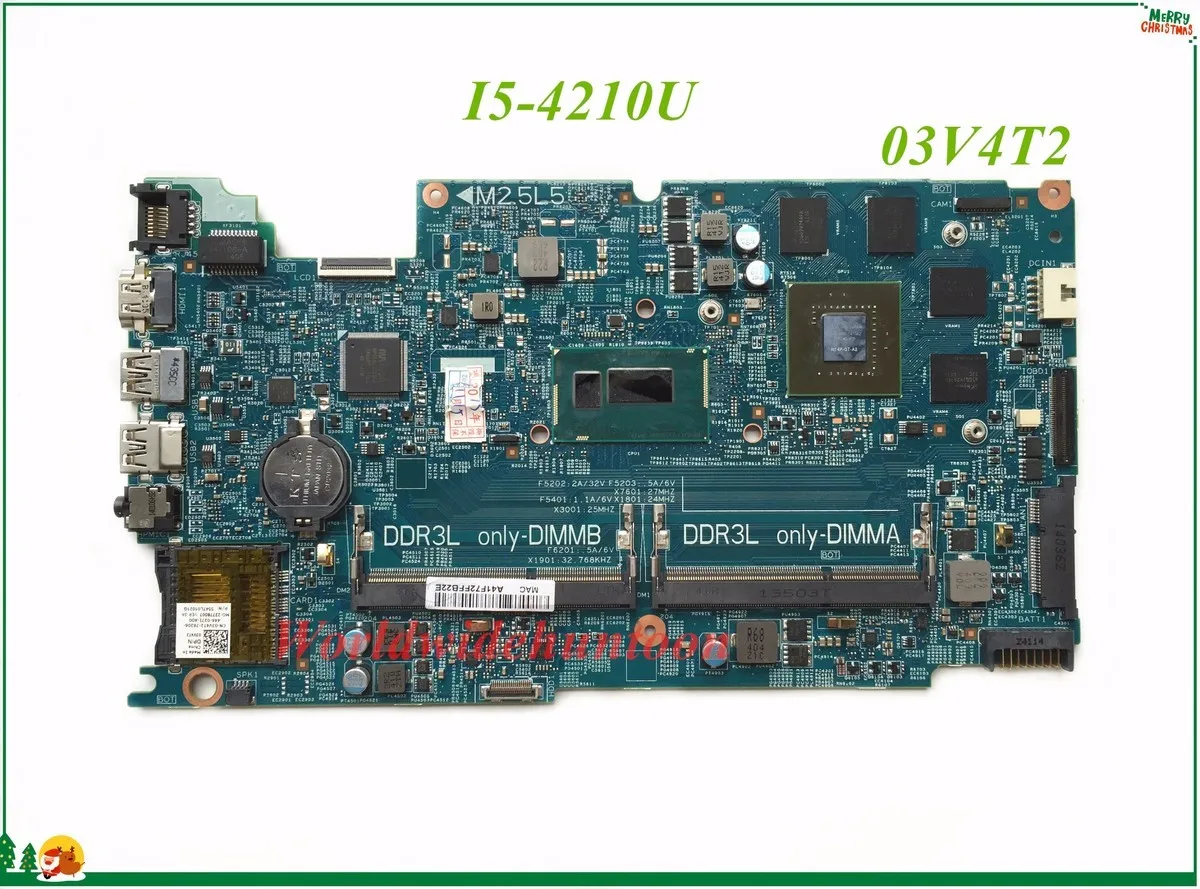 Материнская плата для ноутбука Dell Inspiron 15 7537 высокое качество MB 3V4T2 03V4T2