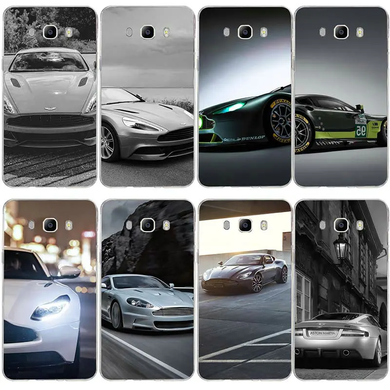 Aston Martin Car Design Soft TPU Silicone Mobile Phone Cases for Samsung Galaxy A3 A5 A7 J1 J2 J3 J5 J7 2016 2017 Coque Shell | Мобильные