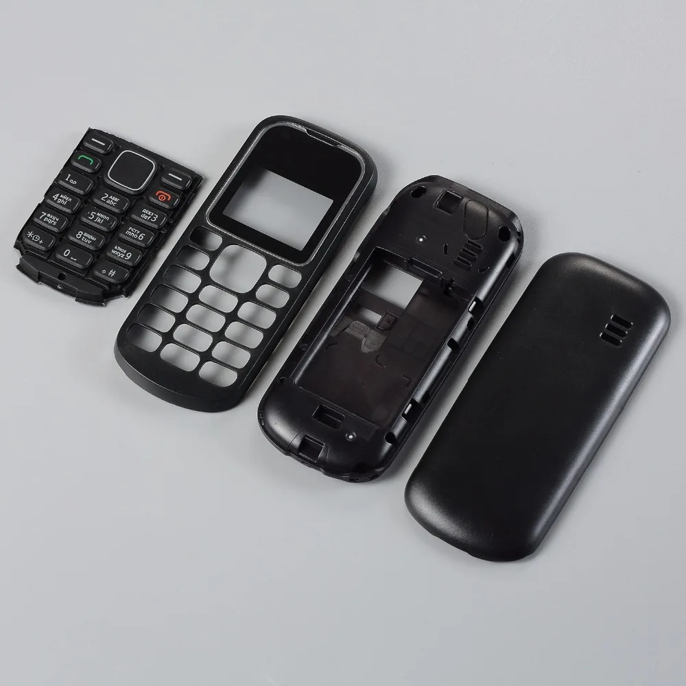 Для Nokia 1280 полный дисплей корпус средняя рамка задний Чехол английские клавиатуры русские инструменты для клавиатуры Кнопка крышка батареи