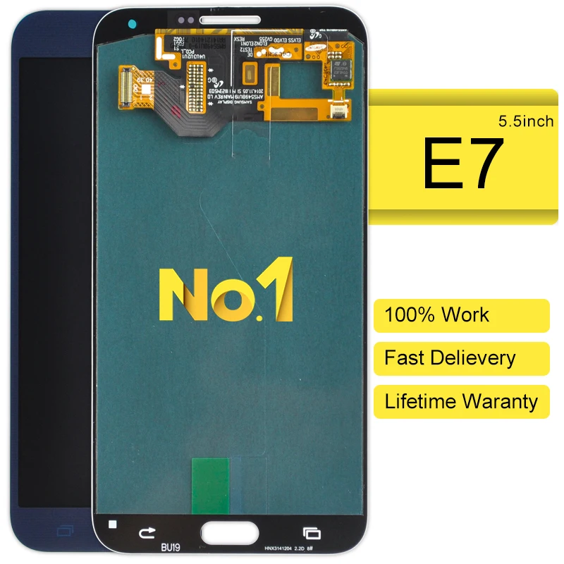 

1pcs AAA E7 E7000 Sm-E700f Lcd Replacement Lcd display digitizer touch screen Assembly for Samsung  E7 E7000 Sm-E700f