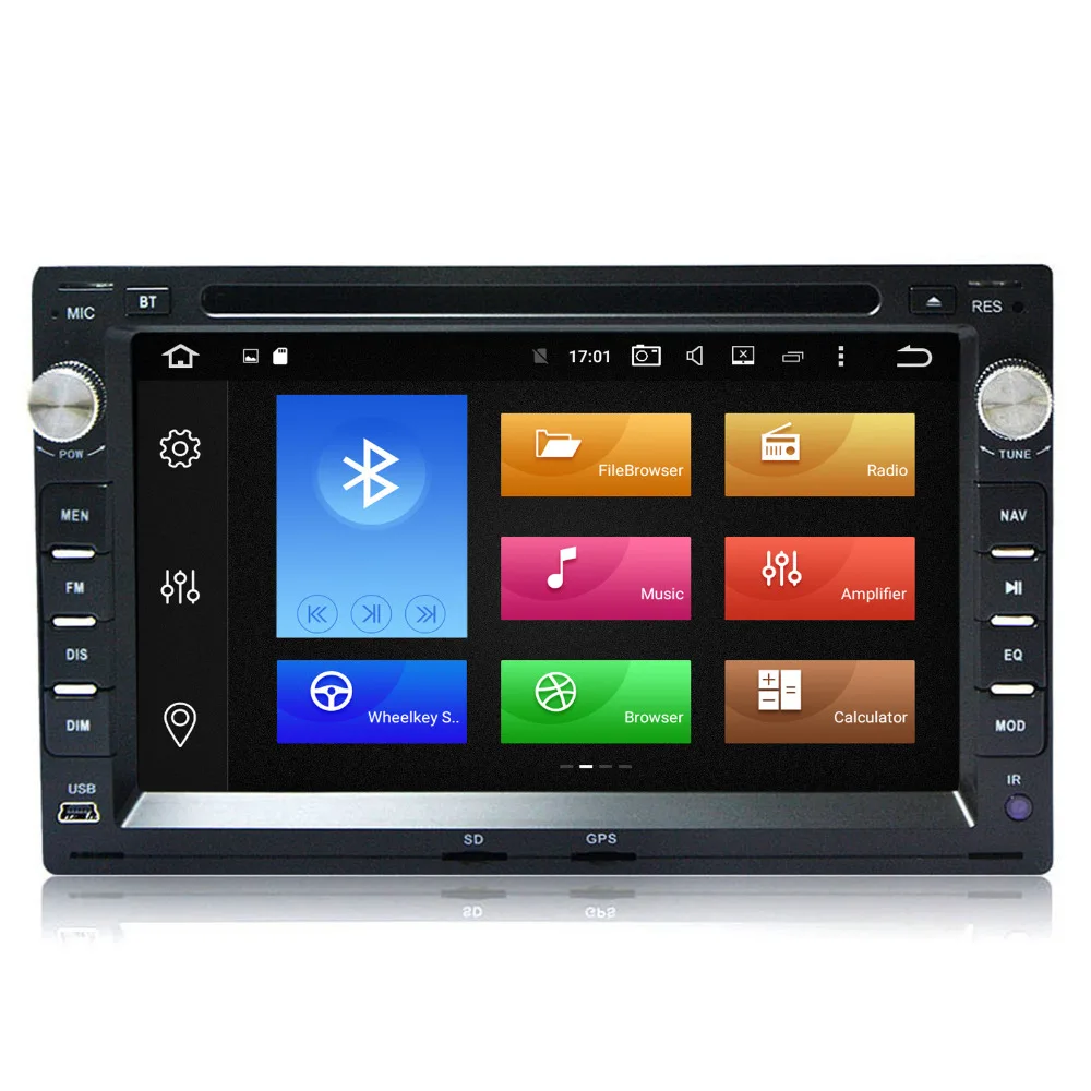 Cheap COIKA Octa-Core Android 8.0 Car DVD Player GPS For Volkswagen Jetta Polo T5 Passat B5 Sharan Golf 4 1999-2005 GPS Touch Screen 2