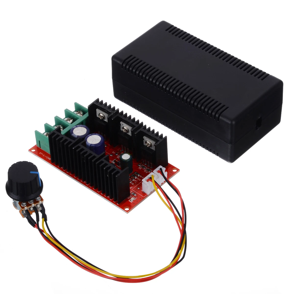 PWM HHO RC controlador 12V 24V 48V 2000W Max 9-50V 40A DC Motor Speed Control