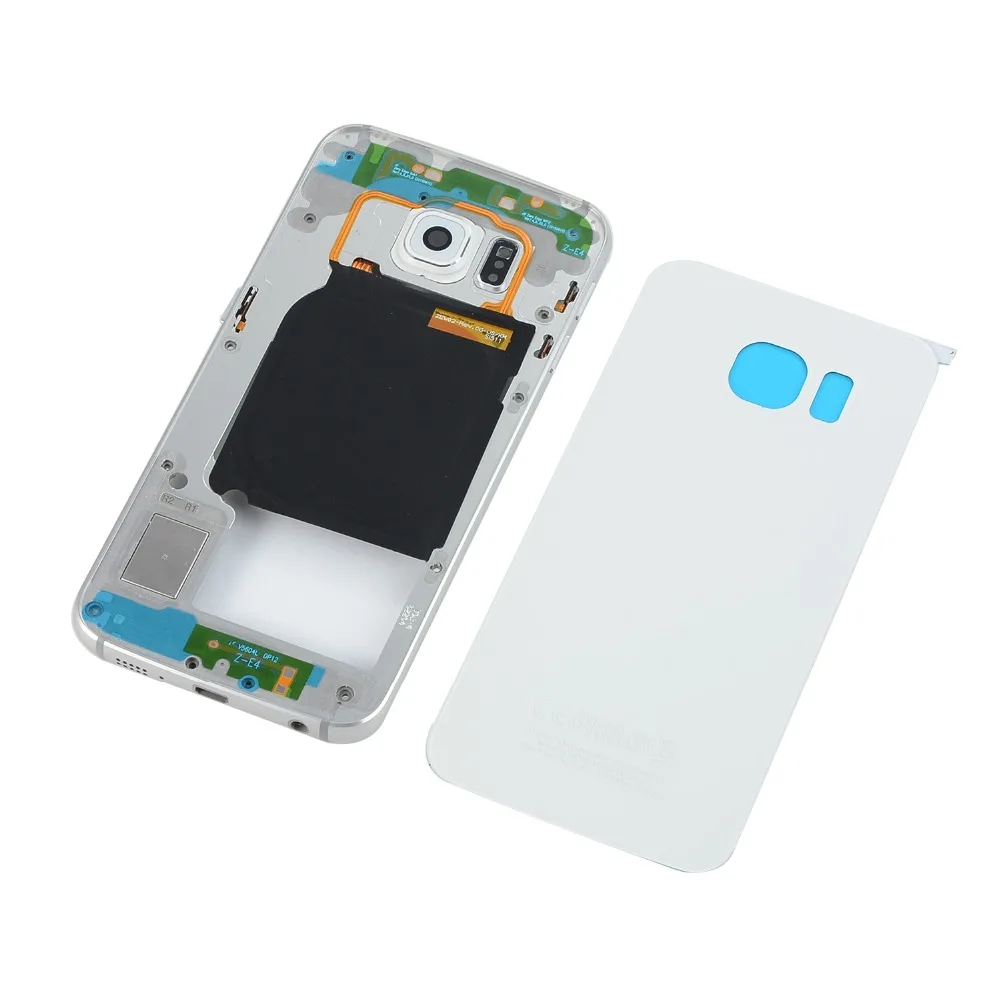 Для samsung Galaxy S6 Edge Plus SM-G928 G928F G928T G928A G928P Корпус задняя крышка батарейного отсека стекло+ металлическая средняя рамка ободок крышка