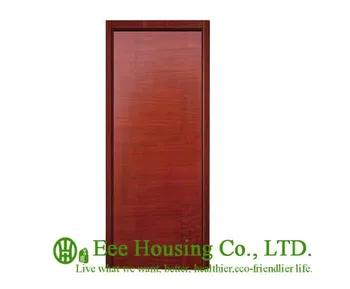 baratas 40mm De Espessura Folheado De Madeira Branca Da Porta Para O Apartamento, Swing Tipo De Porta, Dentro & Fora A Abertura Da Porta De Entrada, MDF Porta De Madeira
