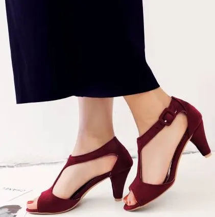 Г., tenis feminino, женская обувь больших размеров женские туфли-лодочки на высоком каблуке sapato feminino, Летний стиль, chaussure femme - Цвет: Бордовый