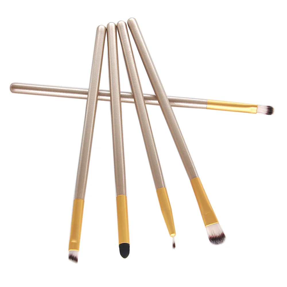 

5pcs/Set High Quality Women Eyebrow Make Up Brushes Set Eye-shadow Brush Kit Wood Handle Lip Brush Cosmetic Makeup Tools