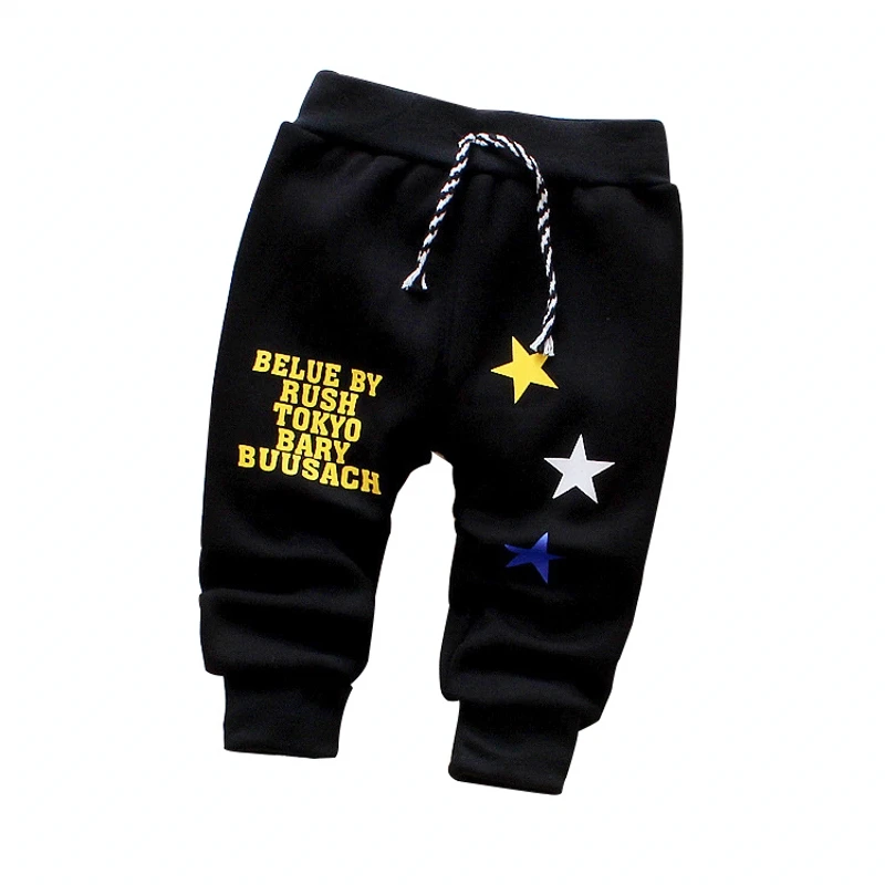 

Autumn & Winter New Baby Pants Plus Velvet Warm Cute 0-3 Year Star Pattern Fashion Cute Warm Comfort Baby Boy Girls Pants