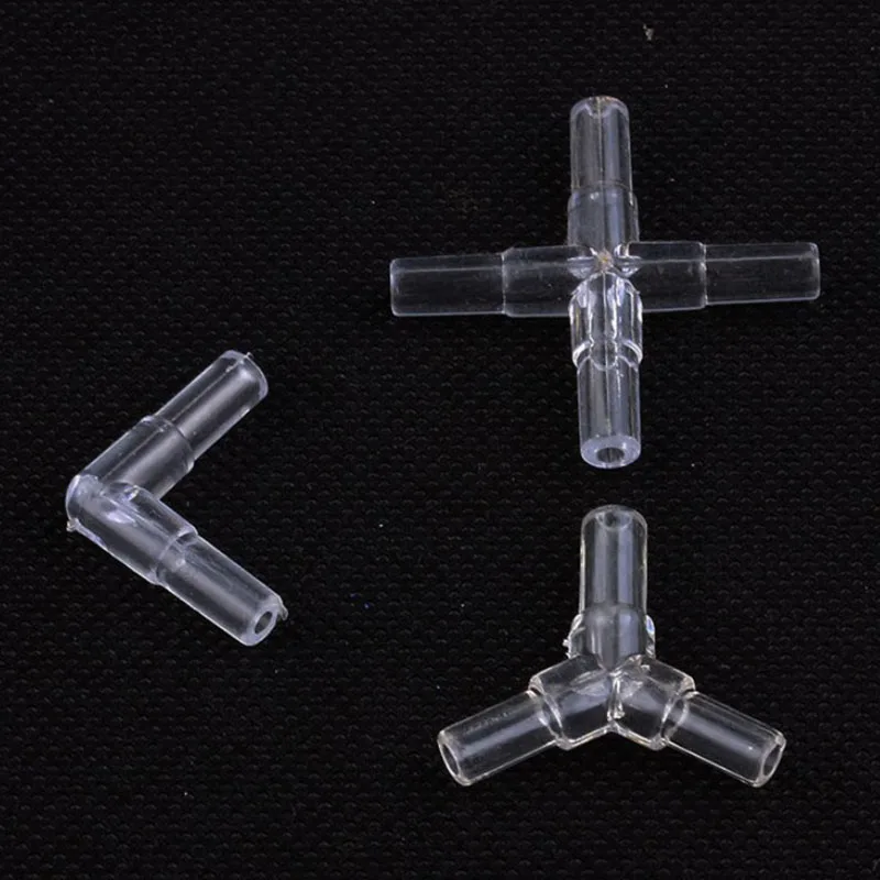 Title 16, 10pcs/lot 4mm 2/3/4 ways Aquarium Fish Tank Air...