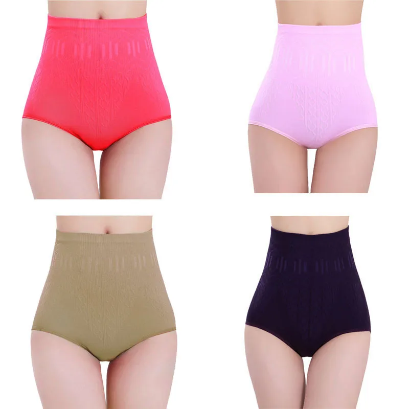 

2019 HOT Weight loss high waist briefs 4 COLOR Sexy Womens High Waist Tummy Control Body Shaper Briefs Slimming Pants kayb yuk
