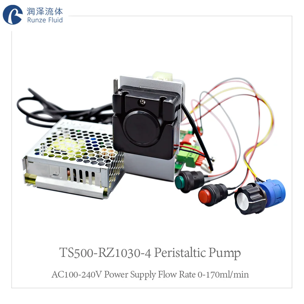 Microfluidics Peristaltic Pump Price Flow Rate Adjustable AC100-240V Plug and Play High Cost Performance Fast Delivery |