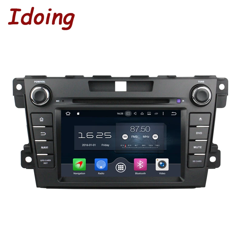 Idoing 2Din Steering Wheel Android 8 0 Fit mazda cx 7 CX 7 CX7 font b